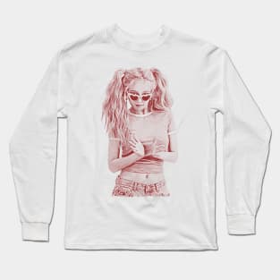 Hyuna Kim Long Sleeve T-Shirt